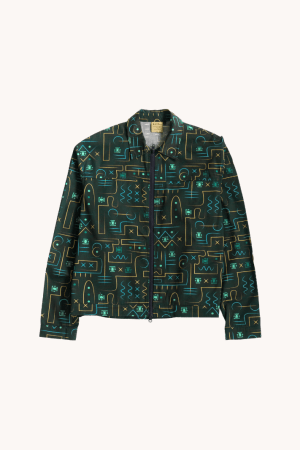 Conversations Print Shacket