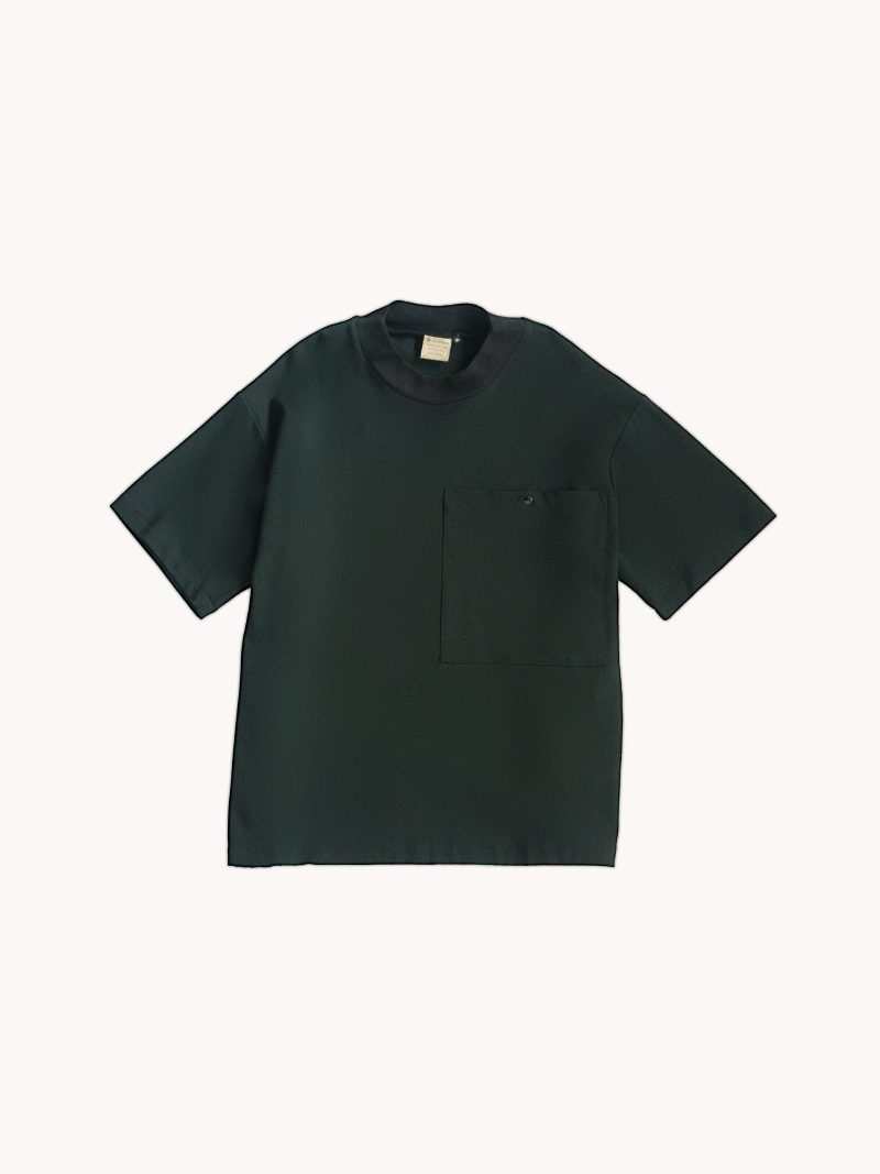 Black Oversized Pocket T-Shirt