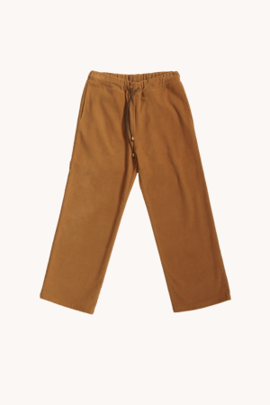 Wide Leg Camel Corduroy Pants