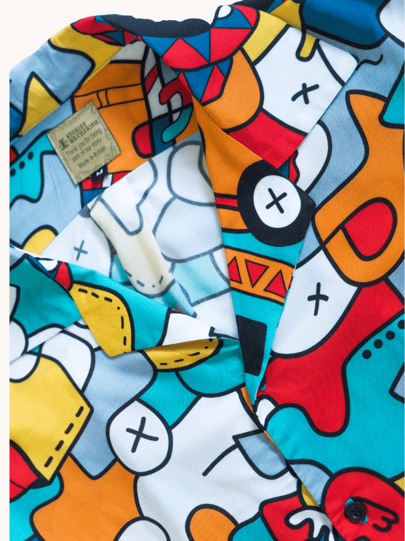 Playful Taxi Brousse Classic Cuban Shirt - Image 2